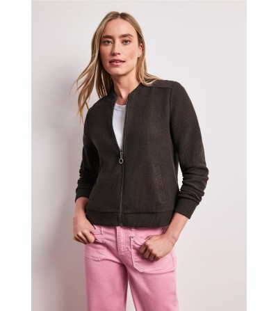 Chaqueta de punto cremallera