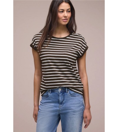 Camiseta hombros caídos a...